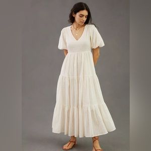 Anthropologie MOTHER V-Neck Maxi Dress